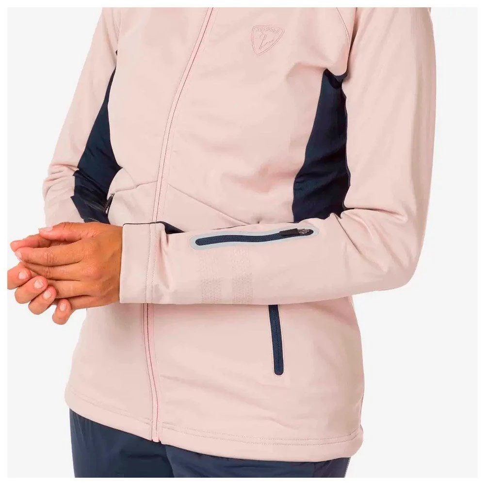 Veste Nordique Rossignol W Softshell Hoodie Powder Pink 8 Veste Nordique Rossignol W Softshell Hoodie Powder Pink – Image 6