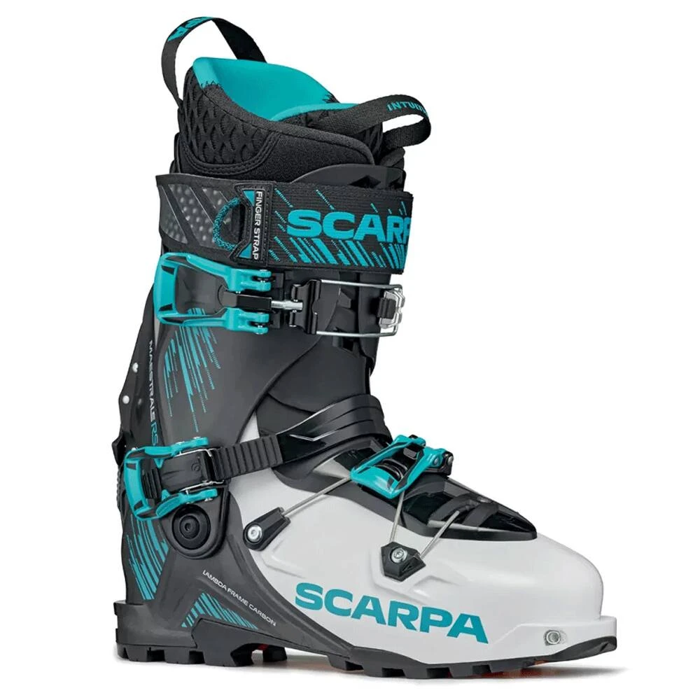 Chaussures De Ski Randonnée Scarpa Maestrale Rs White Black Azure 3 Chaussures De Ski Randonnée Scarpa Maestrale Rs White Black Azure
