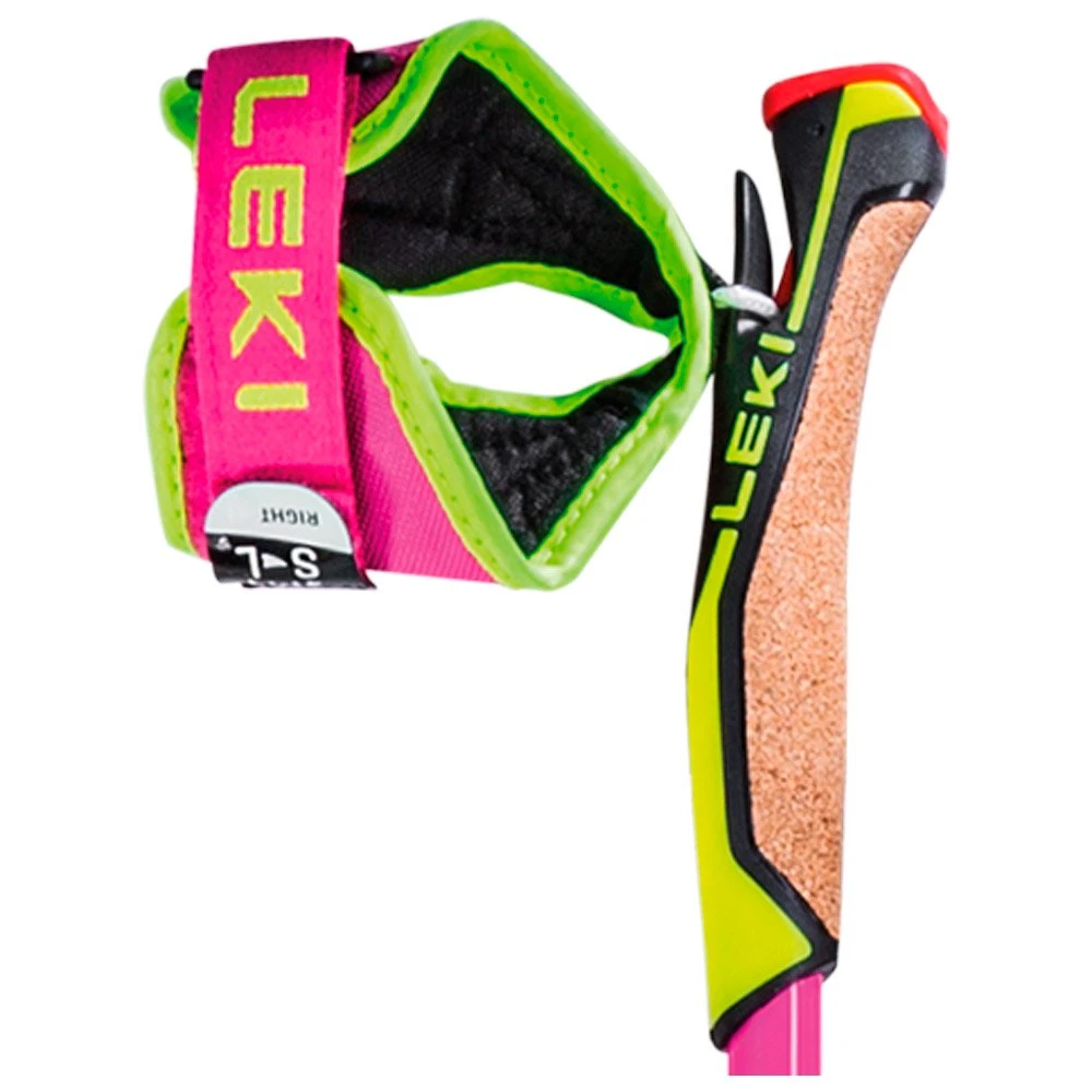 Bâton Fond Leki Prc 750 Neon Pink Neon Yellow Black 5 Bâton Fond Leki Prc 750 Neon Pink Neon Yellow Black – Image 3