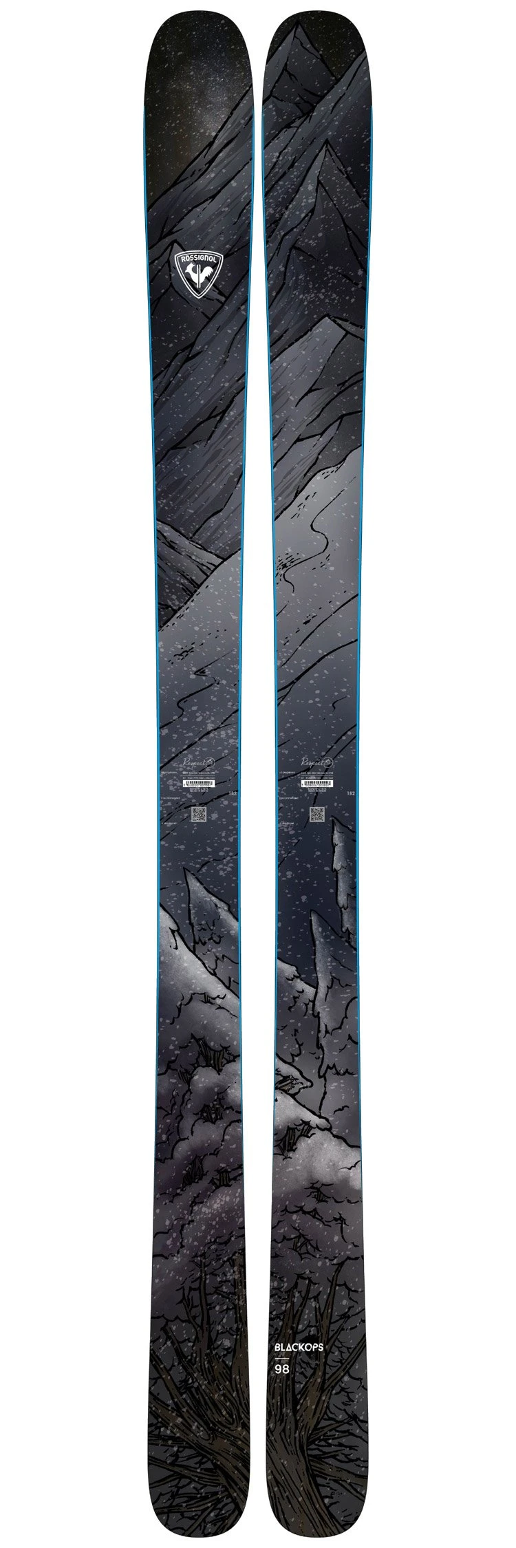 Ski Rossignol Blackops 98 3 Ski Rossignol Blackops 98