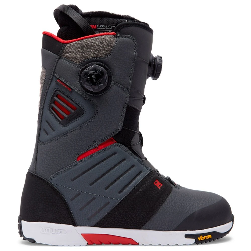 Boots DC Judge Grey Black Red 3 Boots DC Judge Grey Black Red