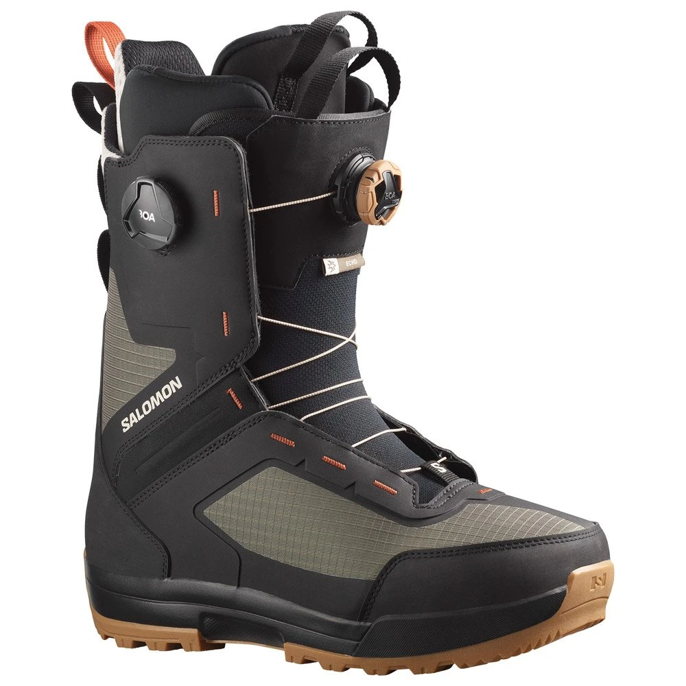 Boots Salomon Echo Dual Boa Wide Army Green 3 Boots Salomon Echo Dual Boa Wide Army Green