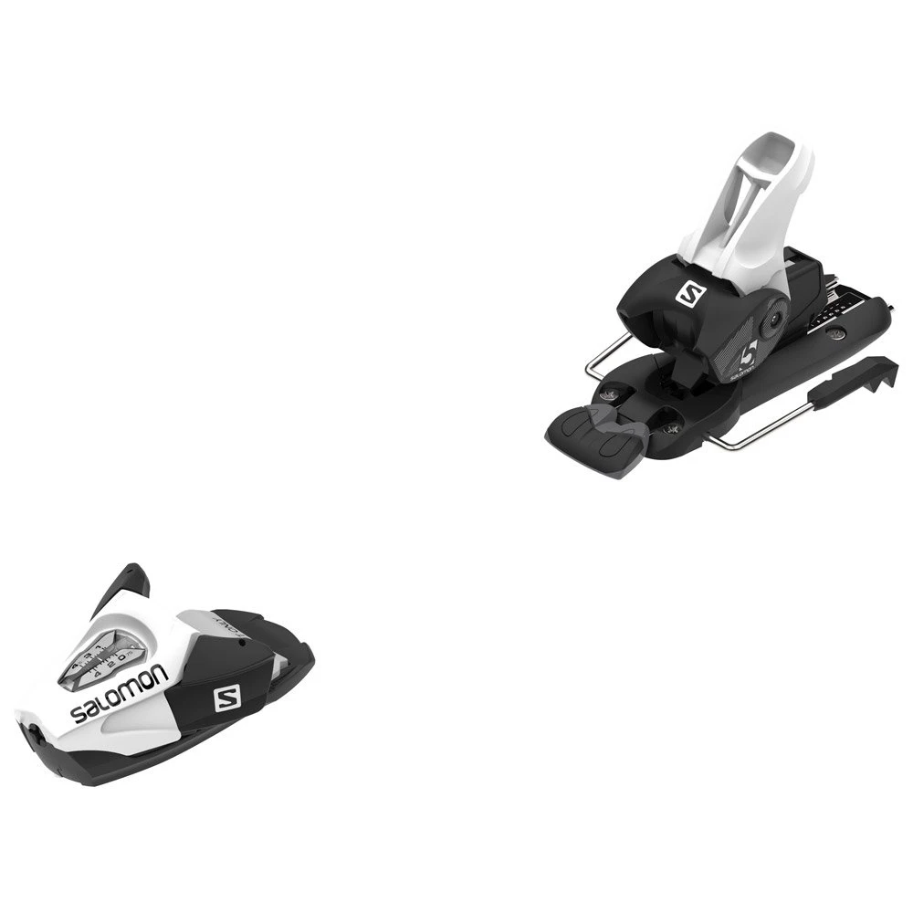 Fix Ski Salomon N C5 Gw Black White J85 3 Fix Ski Salomon N C5 Gw Black White J85