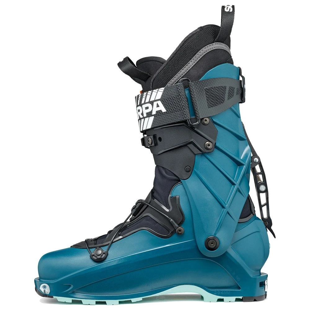 Chaussures De Ski Randonnée Scarpa F1 Gt Wmn Petrol Aqua 4 Chaussures De Ski Randonnée Scarpa F1 Gt Wmn Petrol Aqua – Image 2