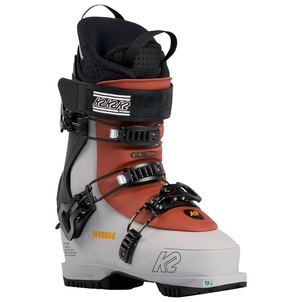 Chaussures De Ski K2 Diverge Lt Gray - Brown 4 Chaussures De Ski K2 Diverge Lt Gray - Brown – Image 2