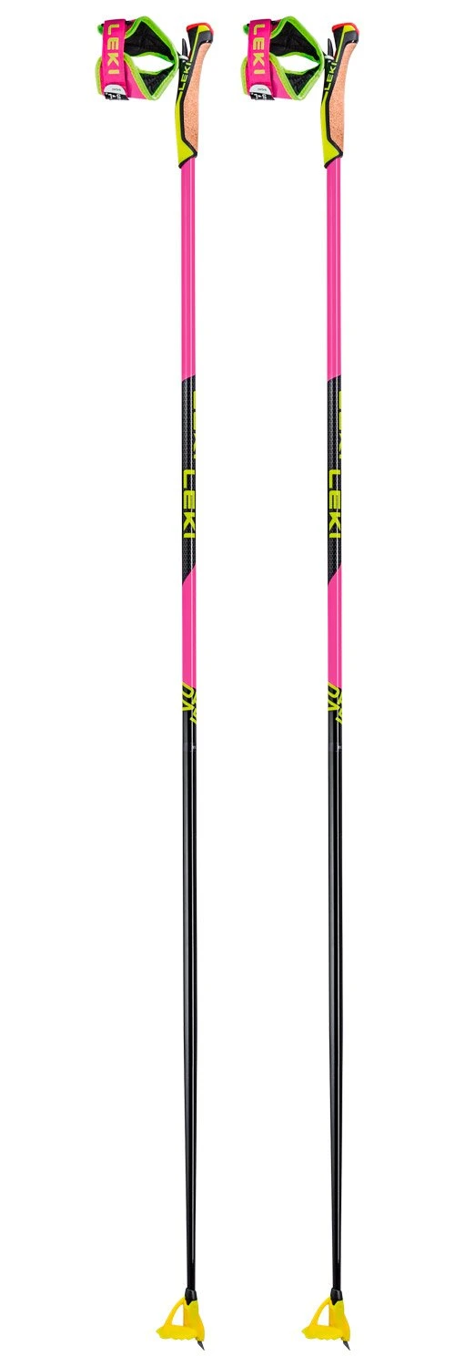 Bâton Fond Leki Prc 750 Neon Pink Neon Yellow Black 3 Bâton Fond Leki Prc 750 Neon Pink Neon Yellow Black