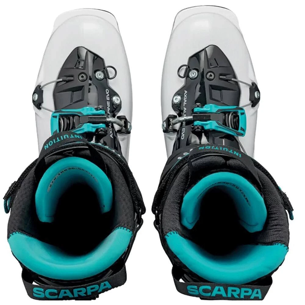 Chaussures De Ski Randonnée Scarpa Maestrale Rs White Black Azure 5 Chaussures De Ski Randonnée Scarpa Maestrale Rs White Black Azure – Image 3