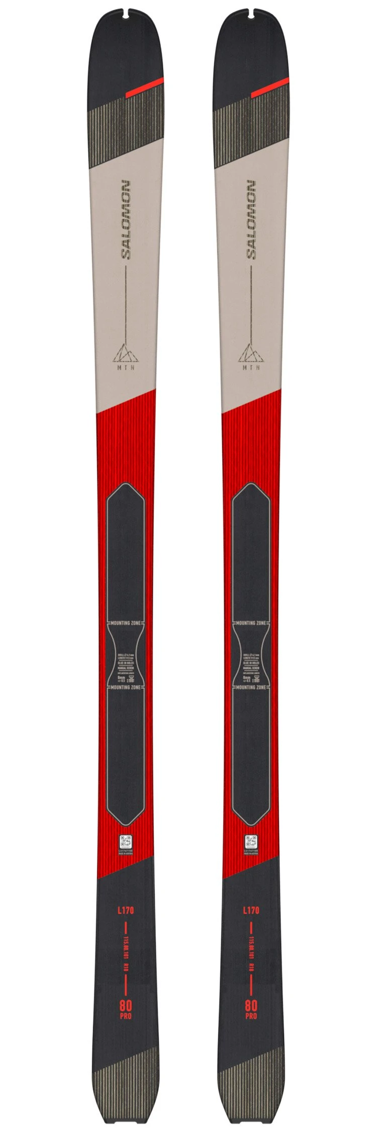 Ski Salomon MTN 80 Pro 3 Ski Salomon MTN 80 Pro