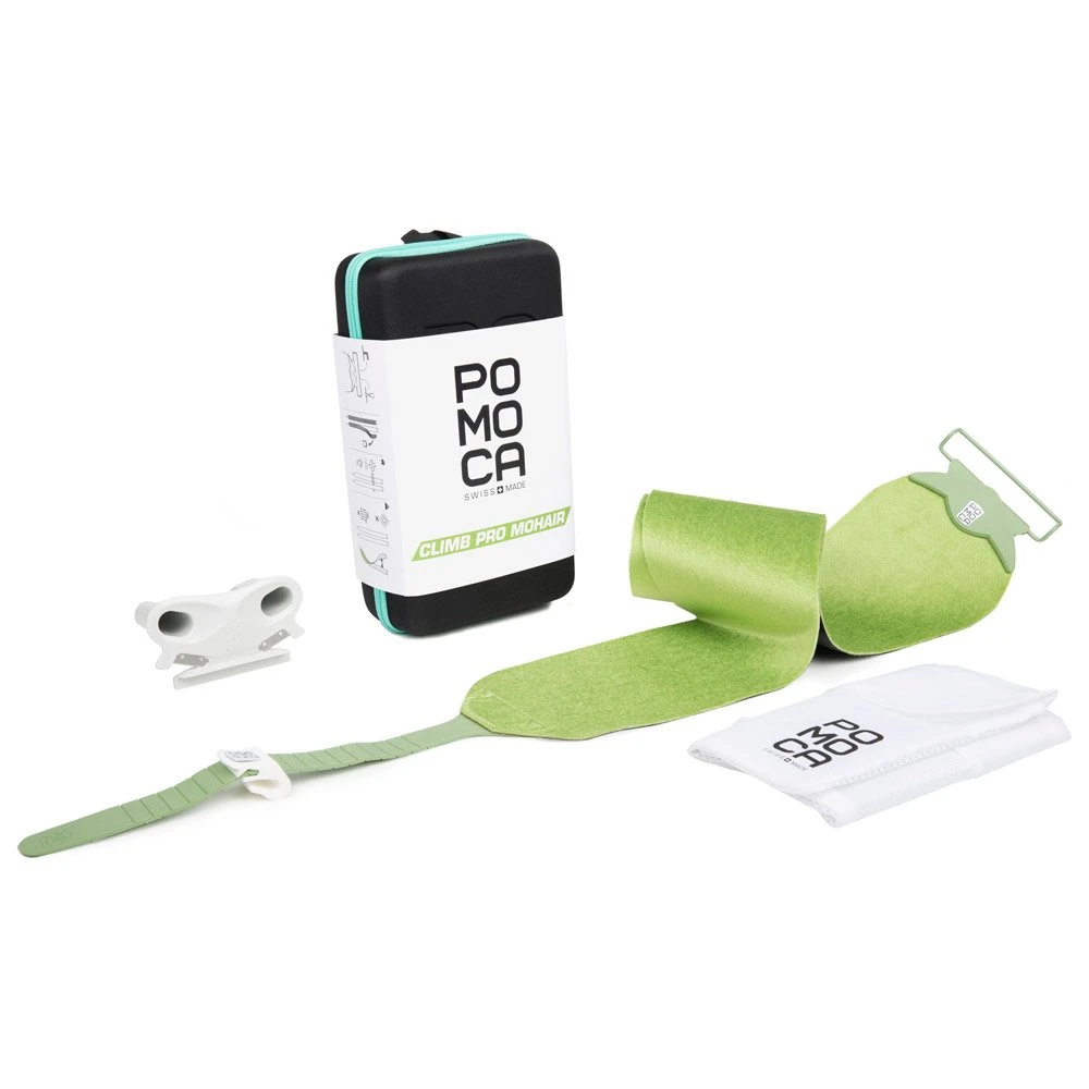 Peaux De Phoque Pomoca Climb Pro Mohair R2C 120Mm V2 Green 3 Peaux De Phoque Pomoca Climb Pro Mohair R2C 120Mm V2 Green