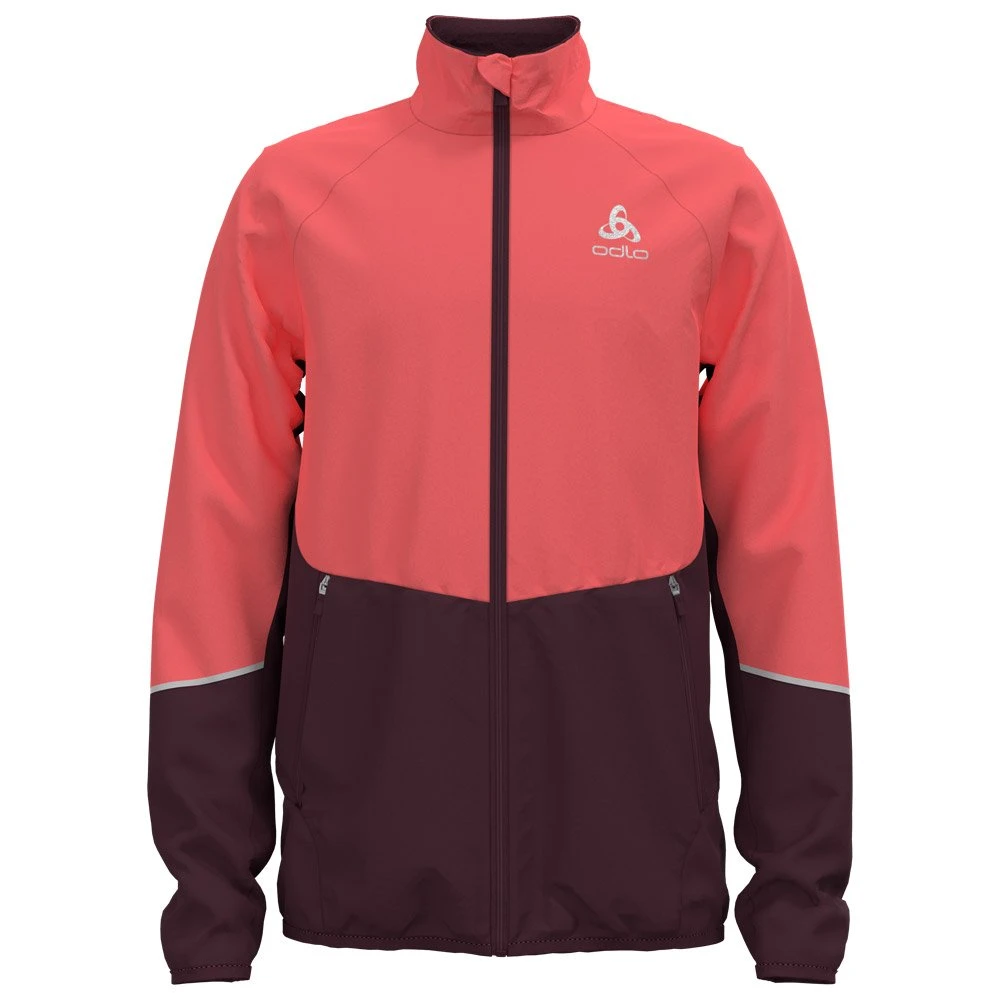 Veste Nordique Odlo Engvik Junior Jkt Siesta/Winetasting 3 Veste Nordique Odlo Engvik Junior Jkt Siesta/Winetasting